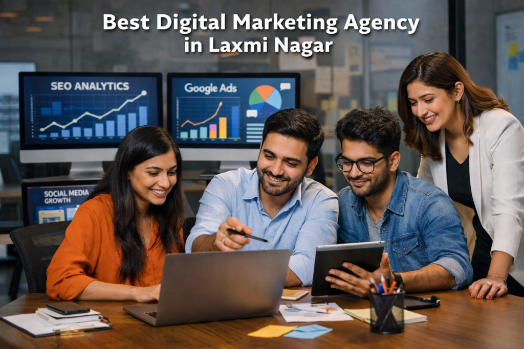 Best digital marketing agency in Laxmi Nagar helping businesses grow online